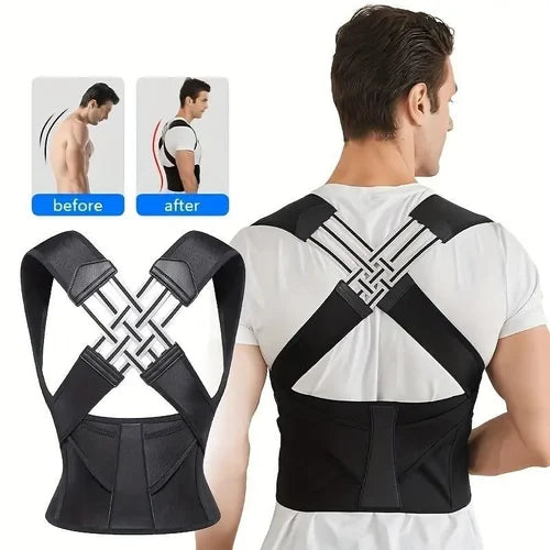 Posture Corrector for Women and Men,Adjustable Shoulder Straightener,Back Support Brace
